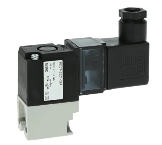 3 Port Solenoid Valve SMC 24 VDC For manifold