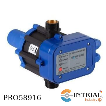 CONTROLADOR AUTOMATICO DE BOMBAS DE AGUA GENEBRE 220V-240V 50/60Hz 10 bar (1MPa)  30 – 60 l/h