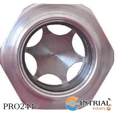 Visor nivel 1",Aluminio, Hexagonal