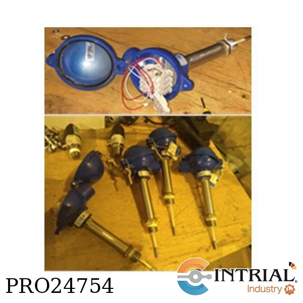 Screw-in resistance thermometer Pt100, 20 mm, 1/2"NPT, 200C