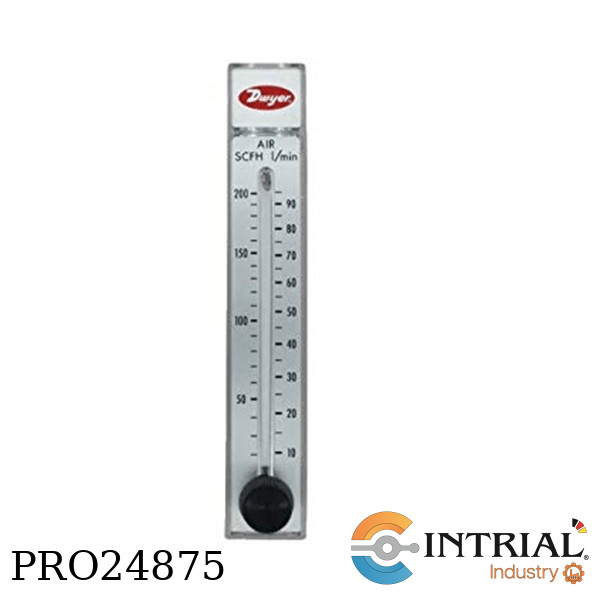 MEDIDOR DE FLUJO, 1/4", 10 to 100 SCFH Air