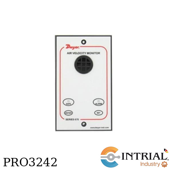 MONITOR DE CAMPANAS DE HUMO, 30-400 FPM, 55-86 °F (13-30 °C)., 5 A a 250 VCA.