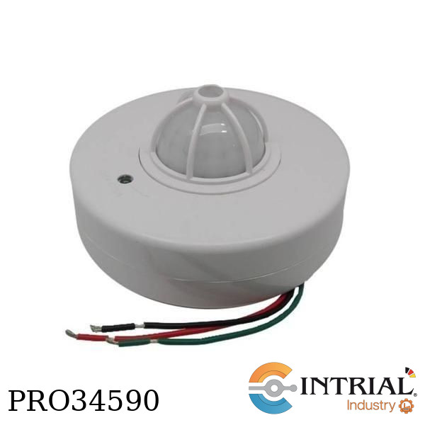 SENSOR DE MOVIMIENTO 360° PARA CIELO DE RASO DETECCIÓN,  MTS HORIZONTAL, 4MTS ALTURA, 10 SEG # 7 MIN