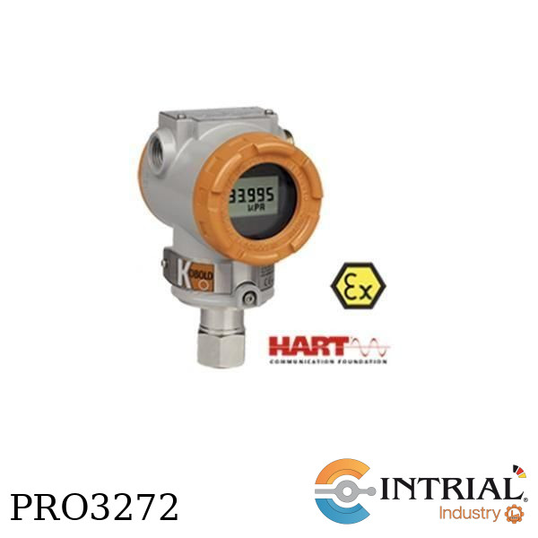 Transmisor de Presion PAS, 0-50 Bar, 4-20mA, 1/2" NPTF, 0.075%