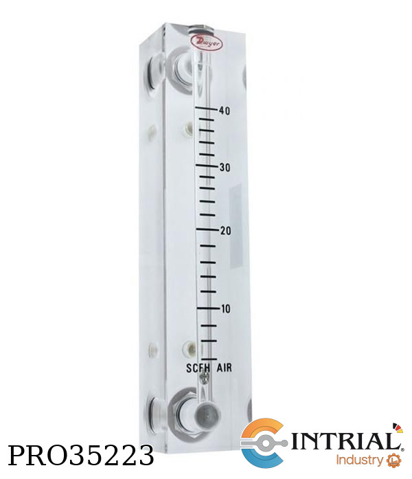 VISI-FLOAT FLOWMETERS, 1/8˝ female NPT., 4" Scale
