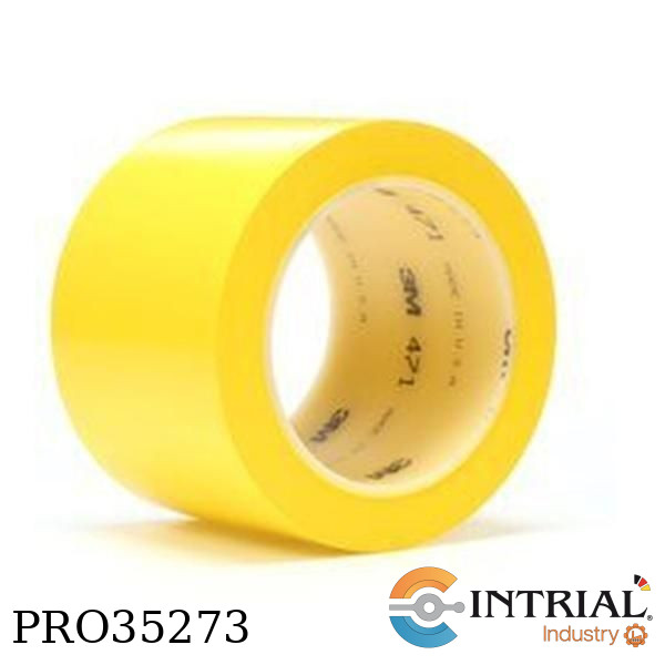 ​CINTA DELIMITADORA AMARILLO, 3"X33MT