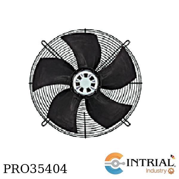AC AXIAL FAN, Motor size 94, Number of blades 5