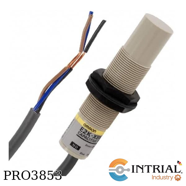 SENSOR CAPACITIVO, 8MM, 12 A 24 VDC