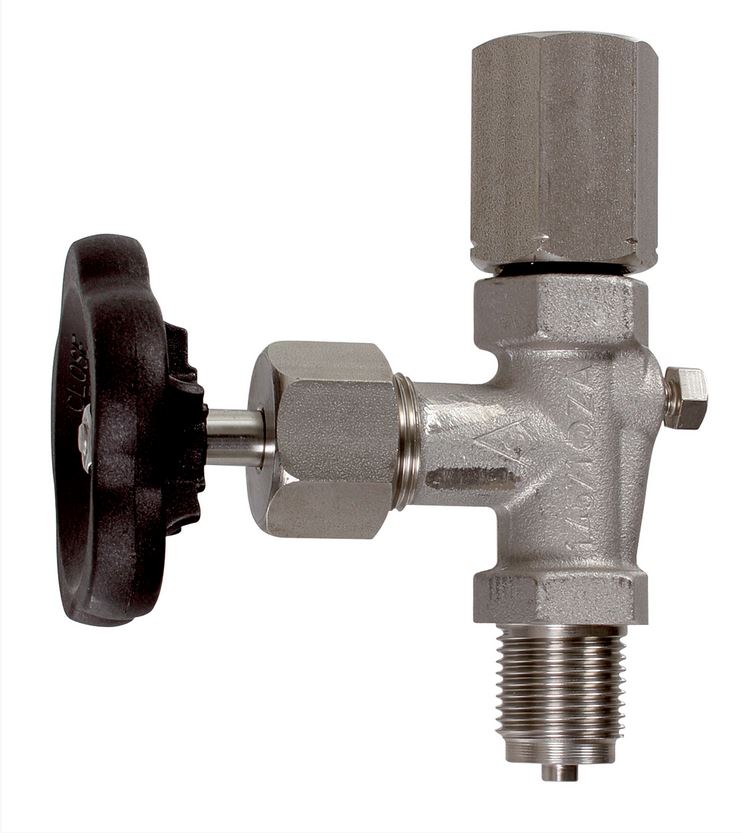 PRESSURE GAUGE SHUT-OFF VALVE DIN 16270 AFRISO