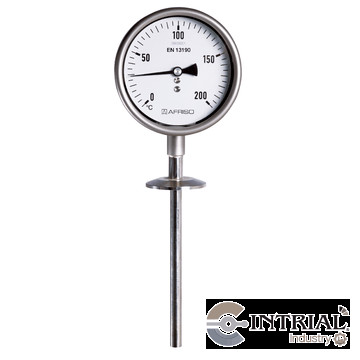 TERMOMETRO GAS, D:160mm, -20-40C, SS316, 1/2NPT