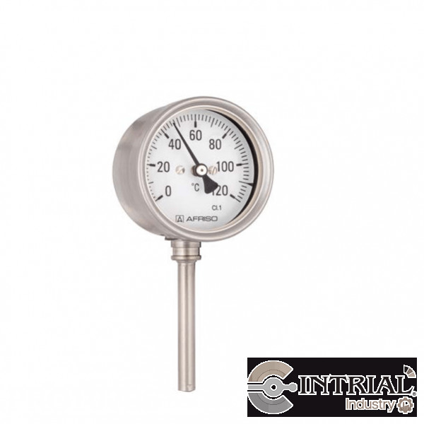 THERMOMETERS GAS FOR CHEMICAL APPLICATION, Housing diameter: 6'' (160 mm), Range: 0 to 120 ° C, Bulb