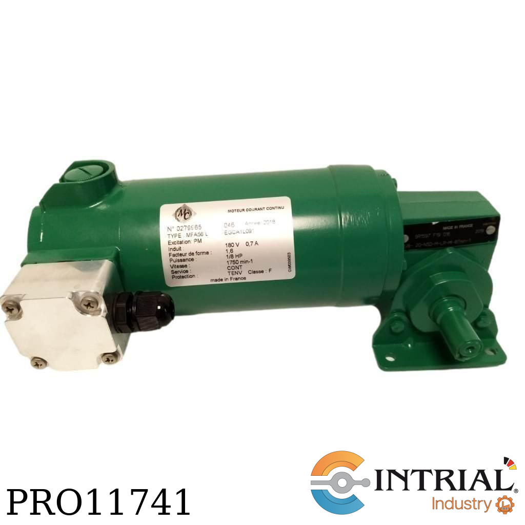 MOTOR ELECTRICO, 0.125HP, 180V, 0.7A