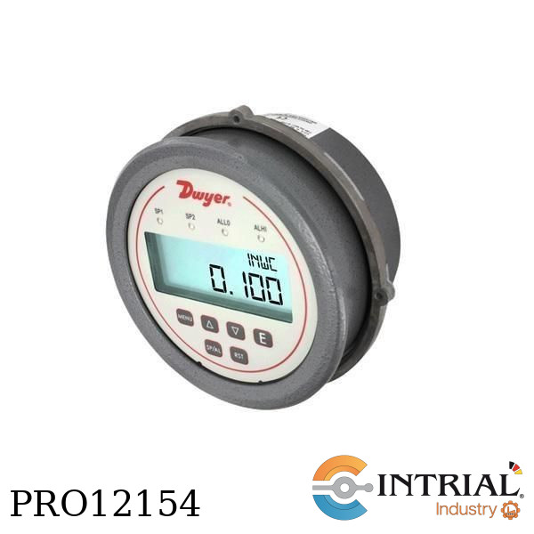 ​DIGIHELIC® 3 DIFFERENTIAL PRESSURE CONTROLLER, 0-0.25 in w.c., ±1.5%, 32 to 140°F