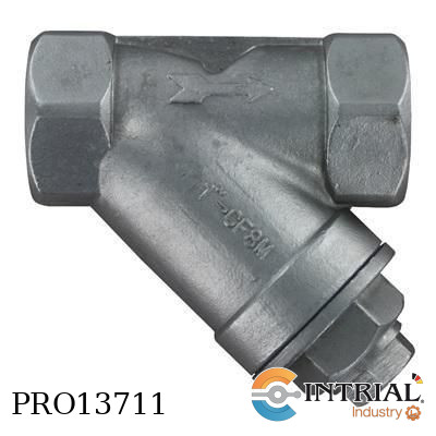 STAINLESS STEEL Y-STRAINER, 800 psi (55.2 bar),  1/4”, -10 to 250°F (-23 to 121°C).