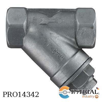 STAINLESS STEEL Y-STRAINER,1/2”, 800 psi (55.2 bar), -10 to 250°F
