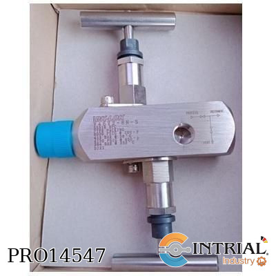 VALVULA INTEGRAL DE CIERRE Y PURGA DK-LOK 1/2" NPT-M, /2" NPT-H 6000 PSIG SS316