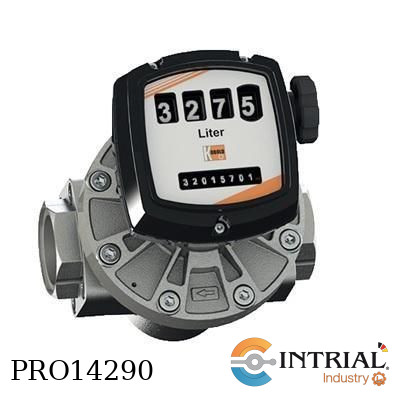 [DON-2-25H-N6-3-E3-N-Y] Oval Gear Flow Meter/Counter-DON, 10 A 150 L/MIN, 1 Pulg, SS