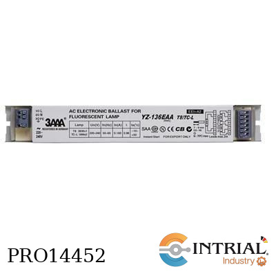 [YZ-136EAA] BALASTRO ELECTRONICO, FLUORESCENTE