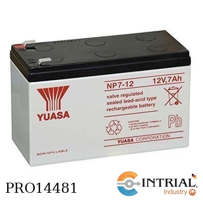 [NP7-12-Y] Bateria Seca (12VDC – 7AH)