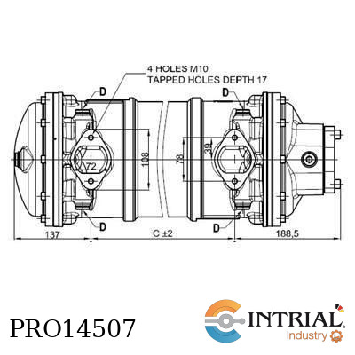 [AK16MFD2AA] INTERCAMBIADOR CALOR, 10.02M2
