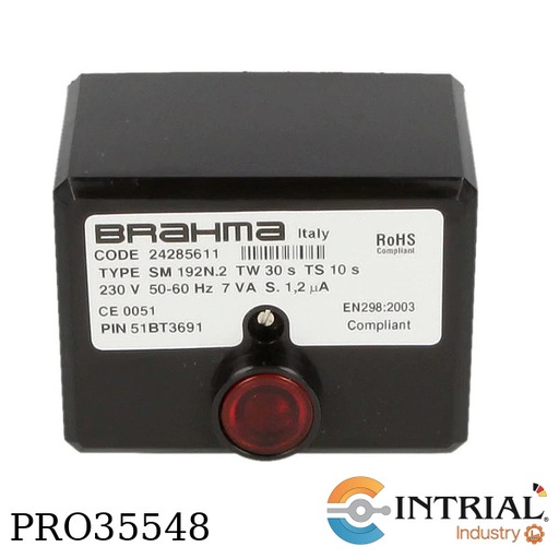 [SM192.2] ​UNIDAD DE CONTROL, Voltaje de suministro: 230V-50 / 60Hz