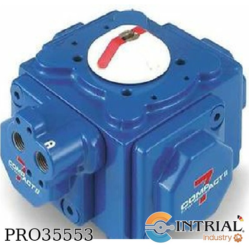 [C25-SR-2C-IMP] ​PNEUMATIC ACTUATOR, Pressure range: 30-120 PSI (2- 8 bar)