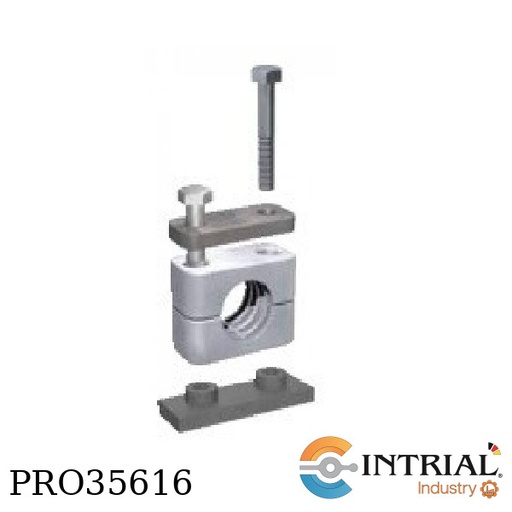 [SPAL-4025-AL-DPAL-AS-U-W15] HEAVY SERIES CLAMP ASSEMBLY
