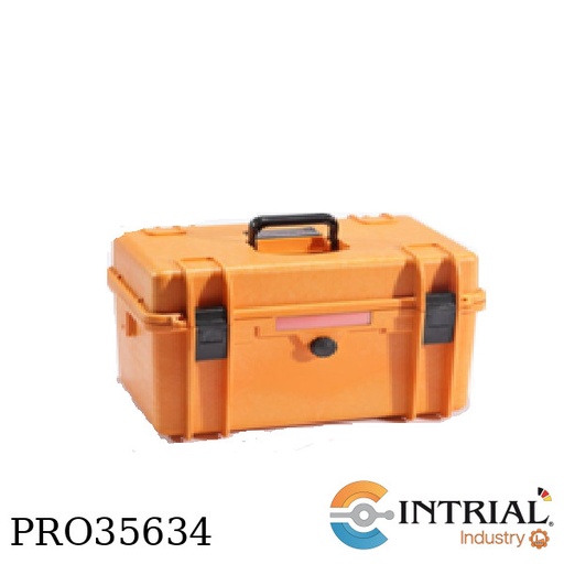 [382323] ​MALETA DE TRANSPORTE CON ESPUMA, Material: resina TSU-1 Peso: 3.2Kg  Impermeable IP 67