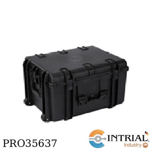 [584433] ​MALETA DE TRANSPORTE CON ESPUMA, Peso: 10,92Kg IP 67 impermeable Con ruedas y asa retráctil