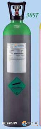 [GP-11/16/20-4] Gas Calibración 30L 135 PPM NO 2250 PPM CO Bal NITROGEN