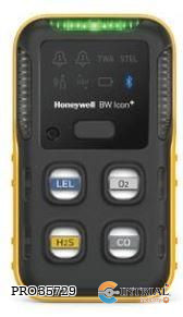 [CP-I-W5X1H1M1-Y-00] Multi-Gas Detector, %LEL(IR) O2 H2S CO Yellow
