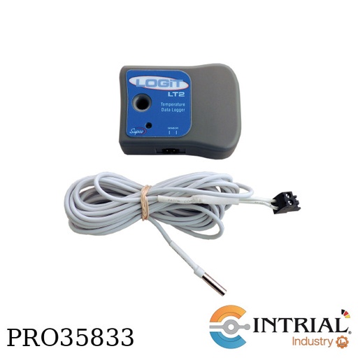 [LT2] TEMPERATURE LOGGE, Accuracy: ±1.0°F (0.5°C), Power Source: 9V Alkaline or Lithium battery