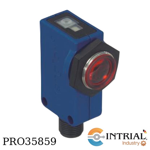 [KR87NCT2] RETRO-REFLEX SENSOR FOR CLEAR GLASS RECOGNITION, Range 4000 mm, Connection M12 × 1; 4-pin