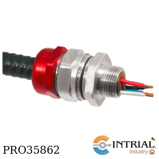 [TMCX-100A] CONECTOR P/CABLE ARMADO, 1" AL. UL CSA IECEx ATEX