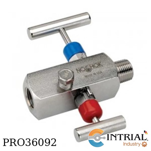 [2170-FMS] VALVULA BLOQUE Y PURGA, 6,000 psi
