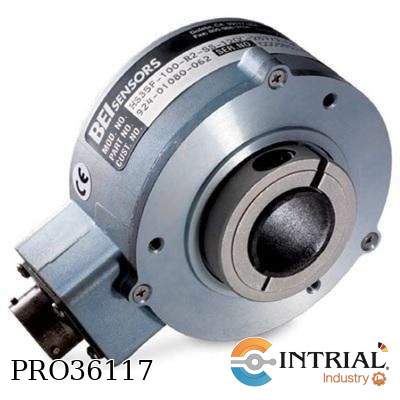 [HS35F-75-R2-SS-360-ABZC-28V/V-DM18] ​INCREMENTAL OPTICAL ENCODER, 3.5” Encoder Diameter, 5–28Vin/out