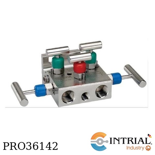 [5130-MMC] ​MANIFOLD DE 5 VIAS, 5 vías, 6000psi / 200°F