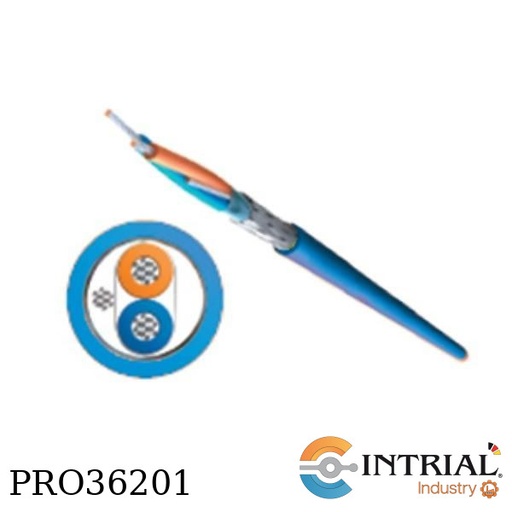 [SDS0105HDNDX-T] CABLE PROFIBUS PA/FIELDBUS 1X2X18AWG