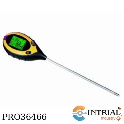 [SR300B] MEDIDOR DE PH DE SUELO MULTIFUNCIONAL, ±0.5 PH, 3.5~9.0 (Resolución de pantalla: 0.5)
