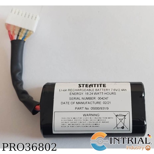 [05200931] Rechargeable Battery pack