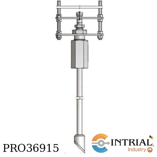 [S3700-F20-S31603-18-1] Angled-Flush Retractable QUICKSAND, 20mil, 18", S31603