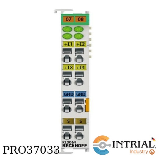 [KL3064] ANALOG INPUT TERMINAL, 4-CHANNEL 0-10 V