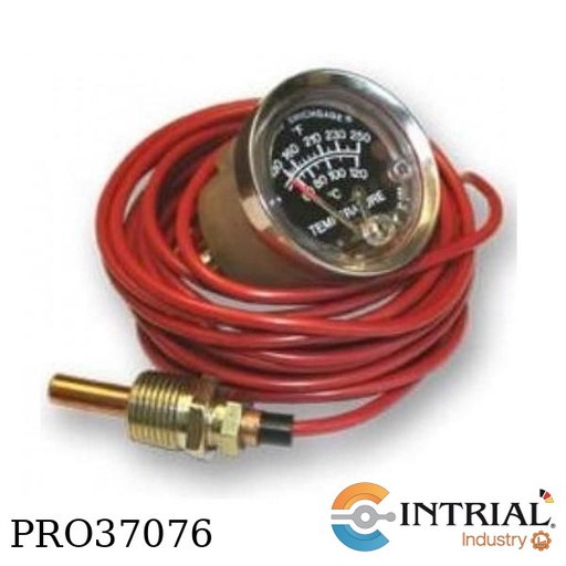 [20T-250-25-1/2(10702051)] TEMPERATURE SWICHGAGE, 130-250°F (54-121°C)