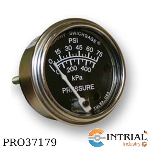 [20BPG-75] ​PRESSURE MURPHYGAGE, 0-75 PSI