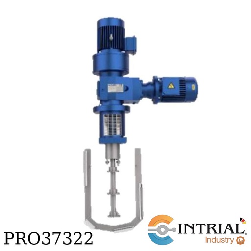 [VCC-04-04-B-06-01(2)/13.6] AGITADOR INDUSTRIAL, 1200 kg/m3, 10000 cps,  0,55 kW, 4 polos, 265/460 V, 60 Hz, IP55, IE1