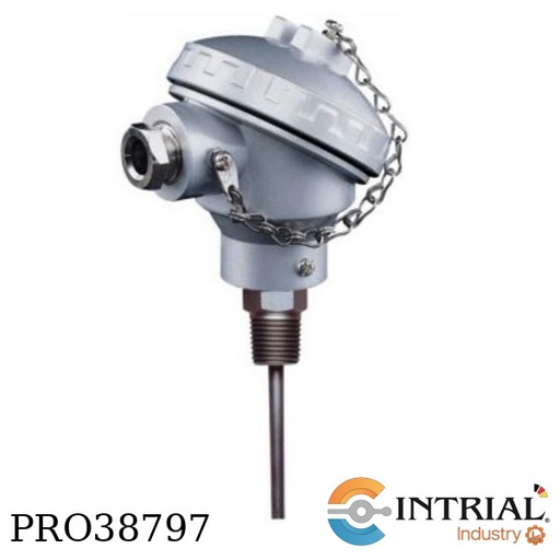 [MWD-L-8-N15-C-3-G-B-0(160mm)] Industrial Resistance Thermometers acc. DIN (160mm), 3 wires, 1/2 NPT male