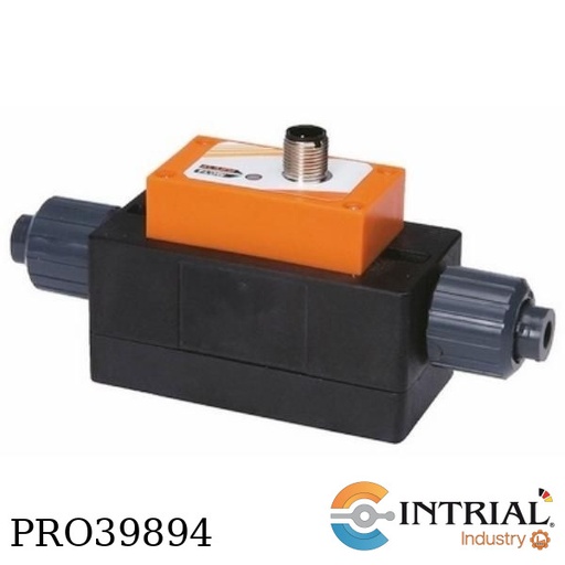 [MIK-5NA-25-A-C34P+ZUB-KAB-12-D500] Flujómetro Magnético Inductivo Compacto (0,8...16 L/min)