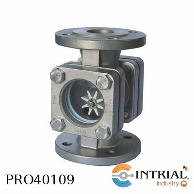 [DAR-2-2-06H-A-50-B] Flow indicator with Flange Connection. Housing, st.st. Flanges, ANSI-flange, DN 50 / 2".  Diameter,