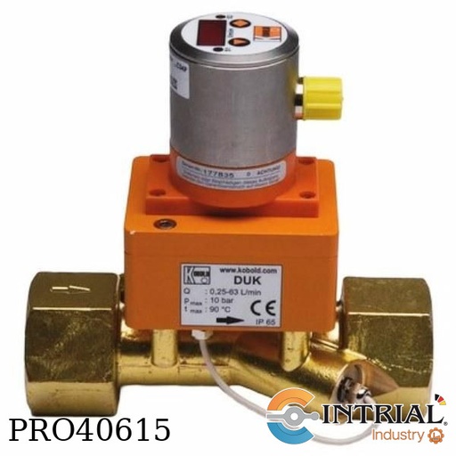 [DUK-12-N8H-C34P-L] Ultrasonic Flow Meter/-Monitor/-Counter/-Doser, 0,6…150 L/min, 1 1/2 NPT
