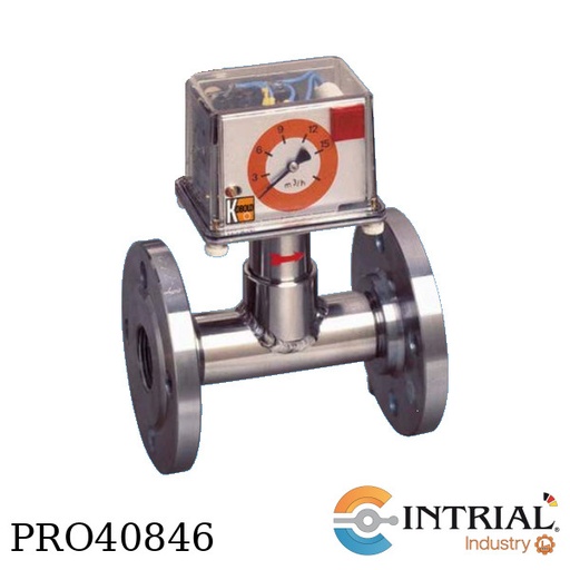 [DWU-2-6-F50-1-L-T-2] Flow Indicator and Switch with Paddle and Bellows-DWU